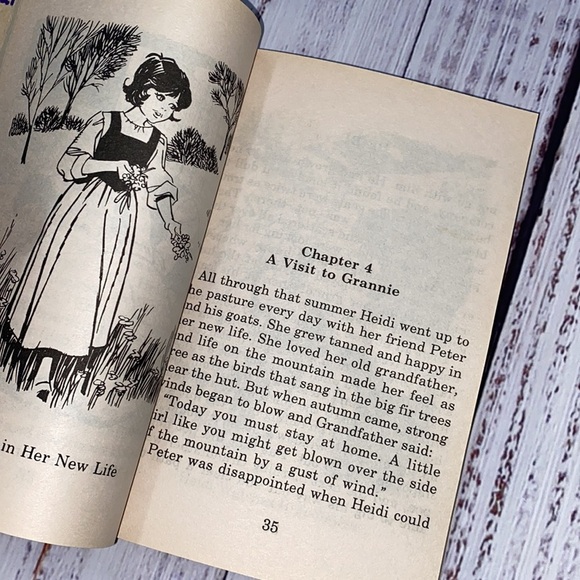 Vintage Heidi book 1994 - Picture 8 of 9